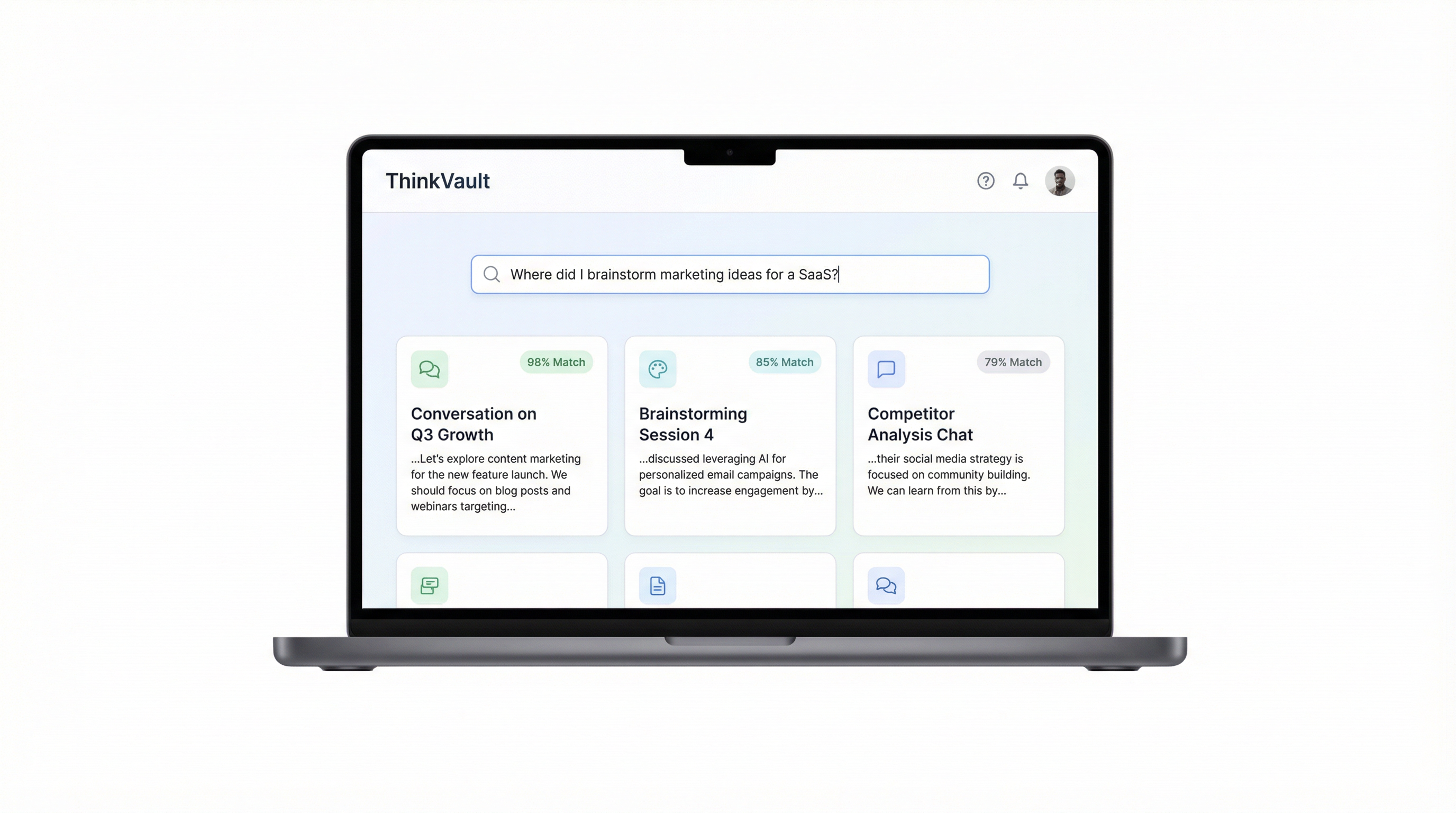 ThinkVault Search Interface